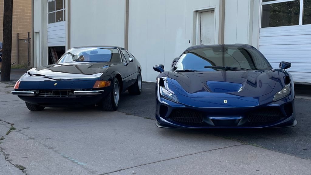 Blue Ferraris - Farland Classic Restoration - Denver Ferrari