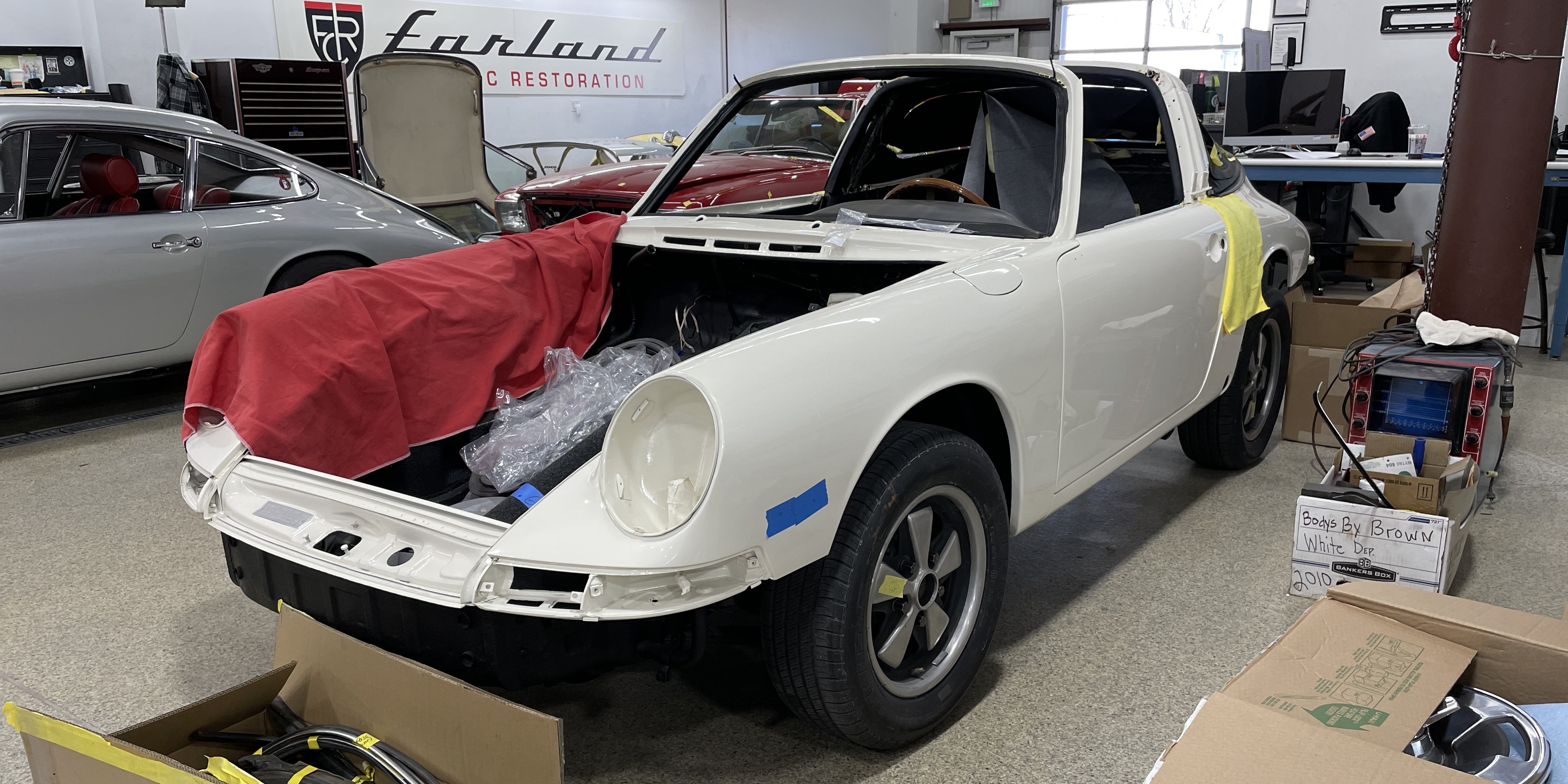 Porsche 912 Soft Window Targa Farland Classic Restoration