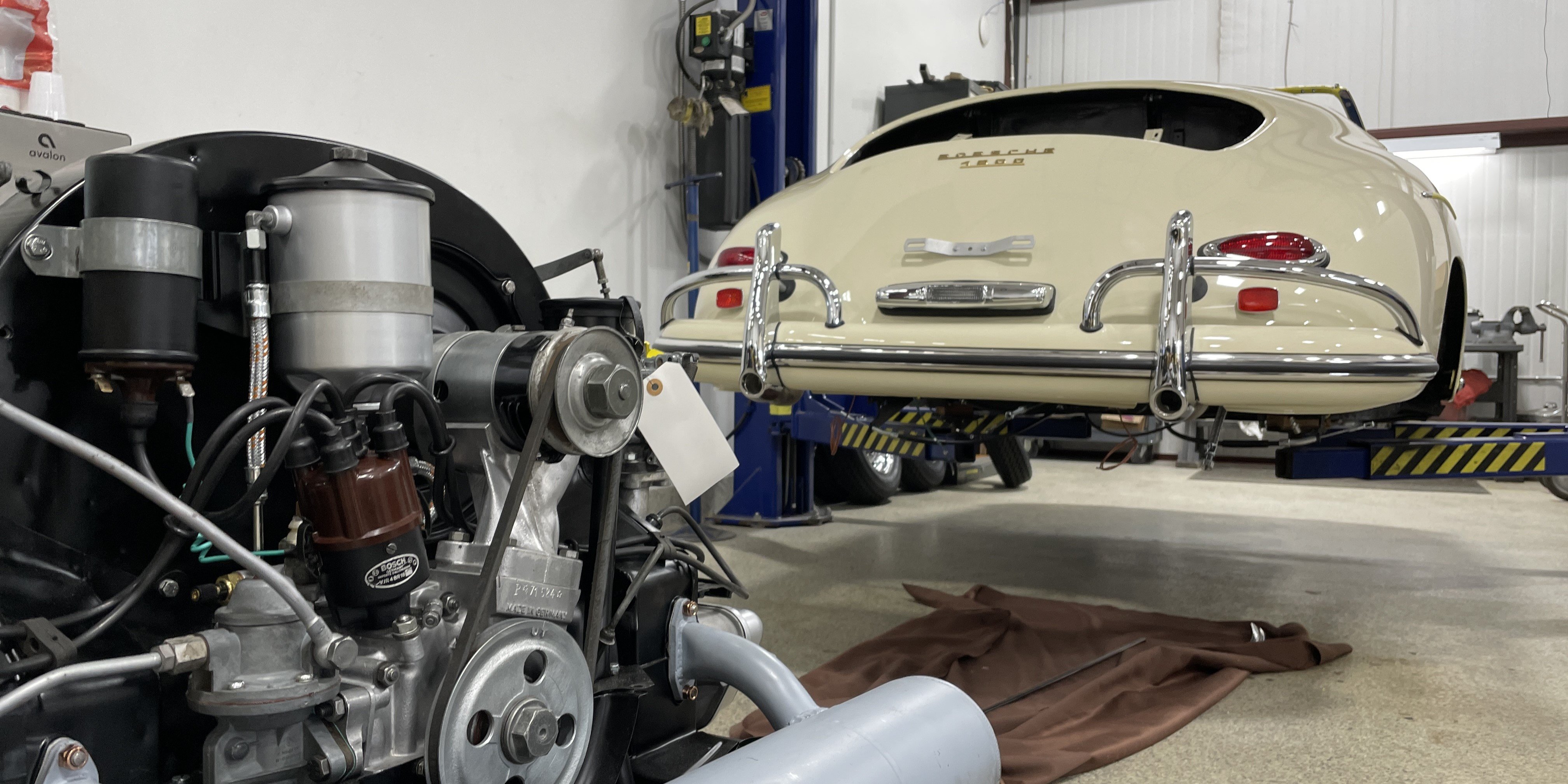 Porsche 356A Convertible D Restoration - Farland Classic Restoration