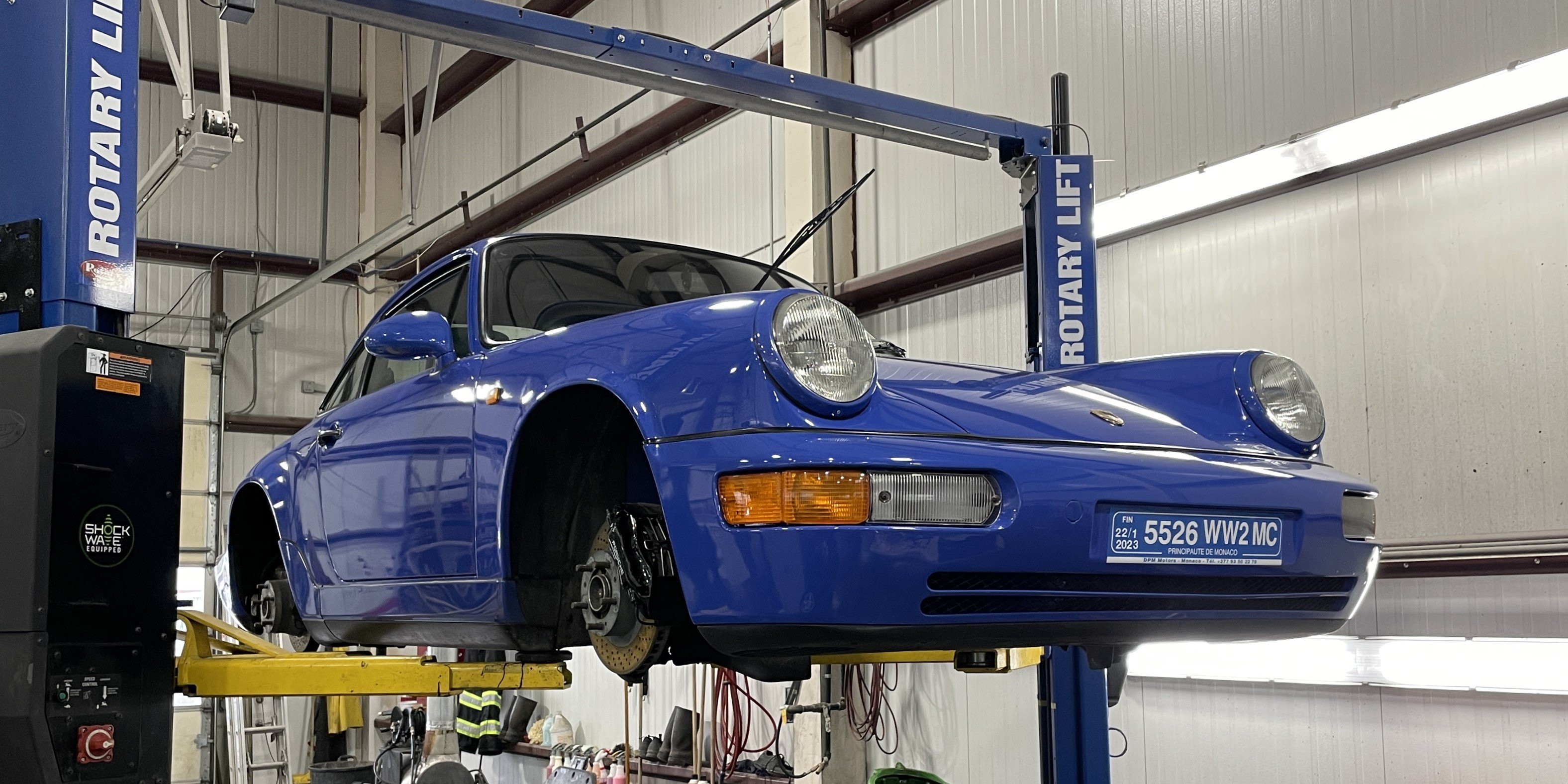 Maritime Blue 964 Carrera RS Farland Classic Restoration