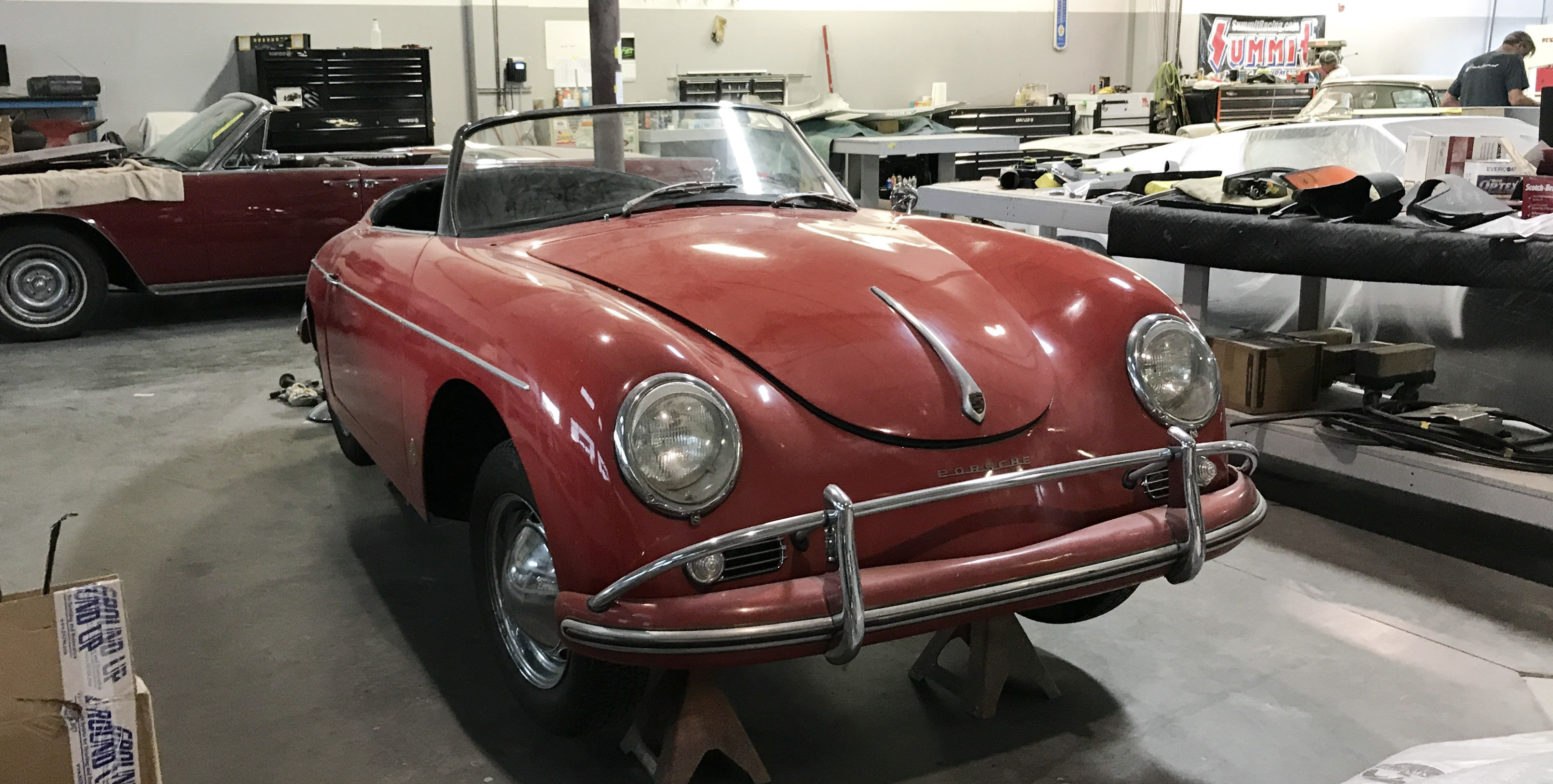 Porsche 356 Convertible D - Farland Classic Restoration