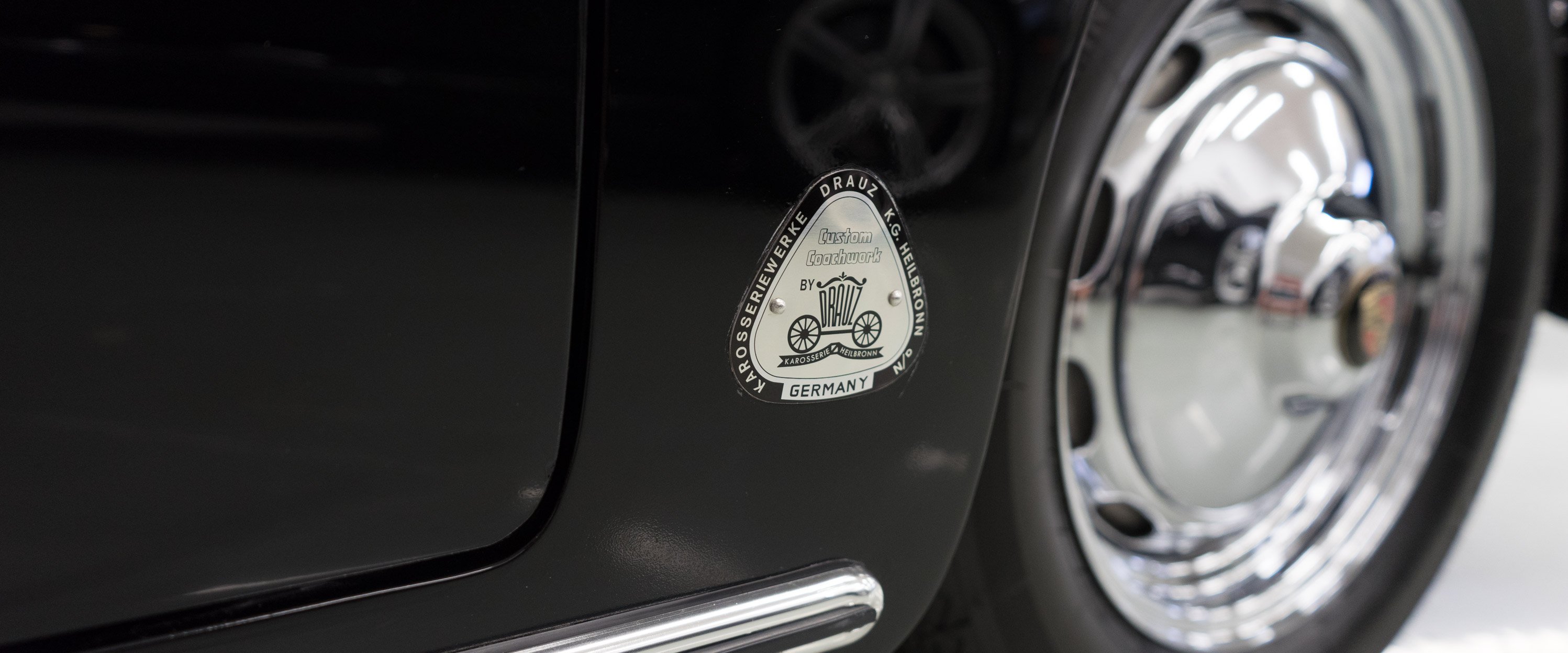 Porsche 356 Super 90 badge - Farland Classic Restoration